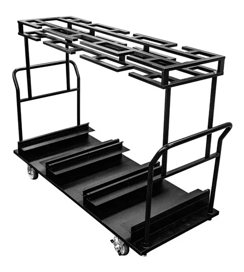 Vertikal förvaringsvagn (10-12 Outdoor-stolpar)
