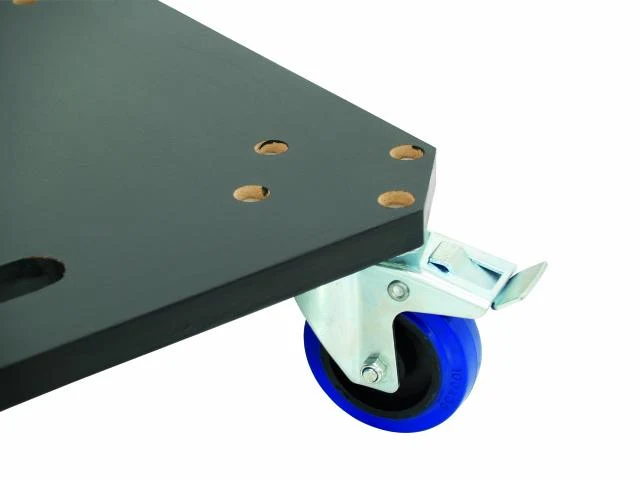 Hjulskiva MDF 4x Hjul (2 m. Broms)