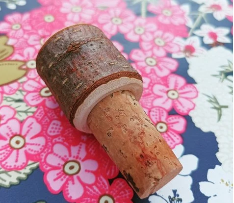 Flaskkork med bark