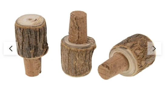 Flaskkork med bark
