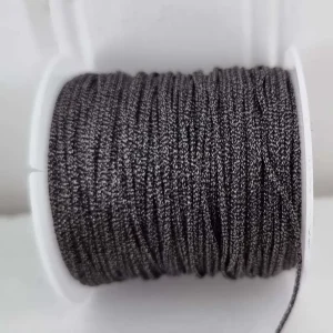 PL Rund - Gunmetal Metallic 1mm 1m