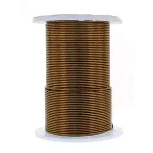 Wire Elements 20 Ga - Antik mässingsfärgad, Non tarnish, 1 rulle