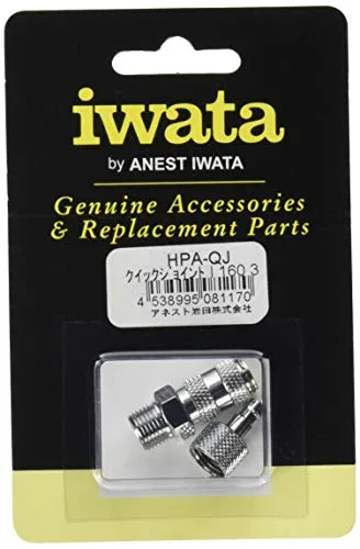 ANEST IWATA MEDEA Airbrush Snabbkoppling HPA-QJ Uttag och Kontakt set
