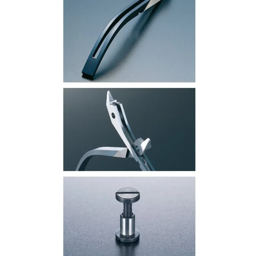 HOZAN Precision Nipper Semi-Flush Klipp Typ N-58 Hög Hållbarhet Koppartråd 0.18-0.8mm