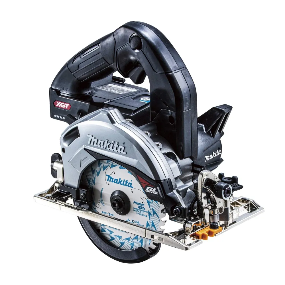 Makita 40Vmax Maruonoko Såg 125mm HS007GZB Svart 47mm Kapacitet