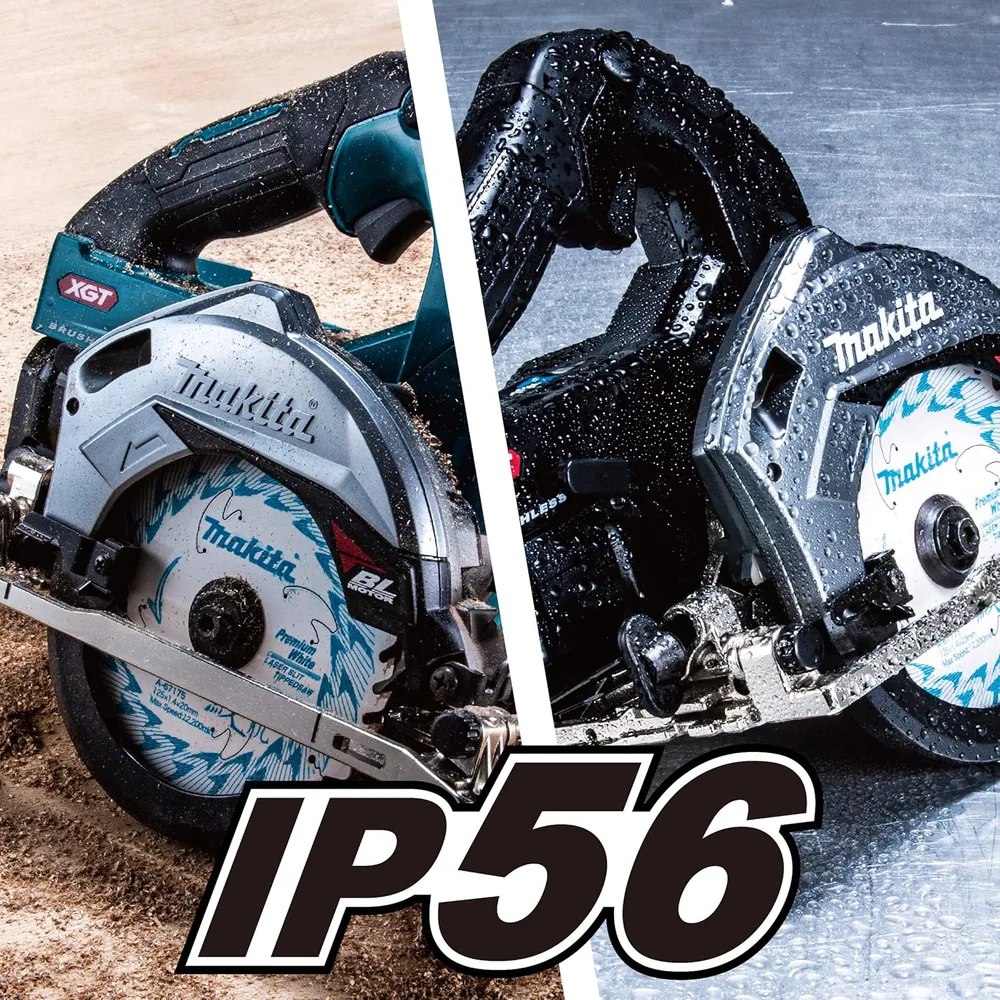 Makita cirkelsåg batteridriven 40Vmax 125mm HS007GZ blå