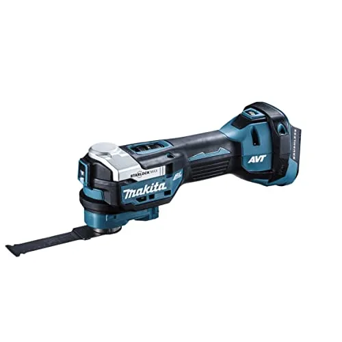 Makita Multi-Tool 18V TM52DZ Blå - Låg Vibration, Kompakt Design, 1.9 kg
