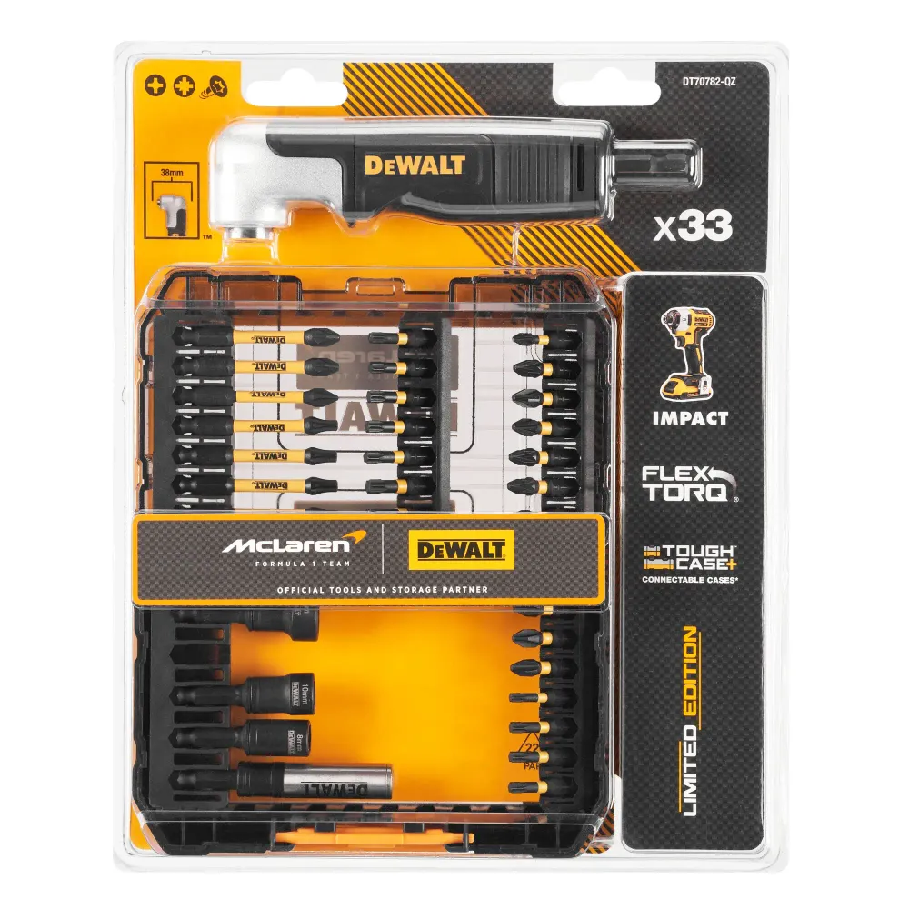 Dewalt McLaren DT70782-QZ Vinkelskruvmejselsats