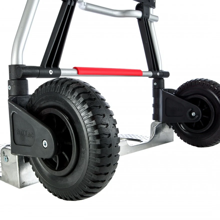 RuXXac-cart Jumbo – Hopfällbar Stark Transportvagn / Paketkärra / Industri-/Byggkärra