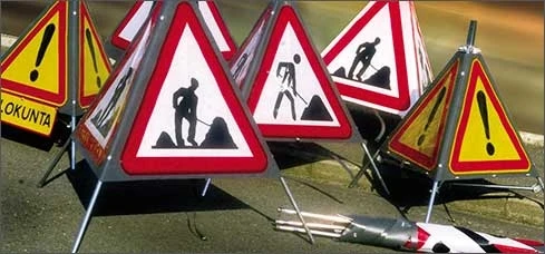 Tältskylt - Anpassad - Designa ditt eget varningstält