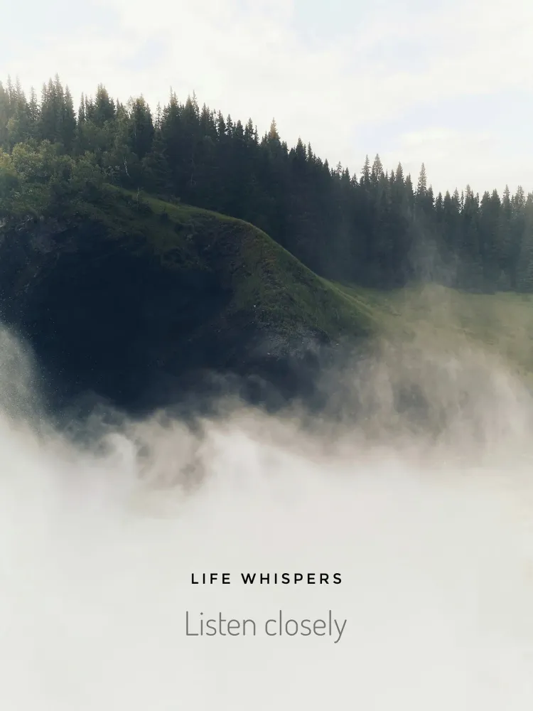 345 "Life Whispers" 30x40cm