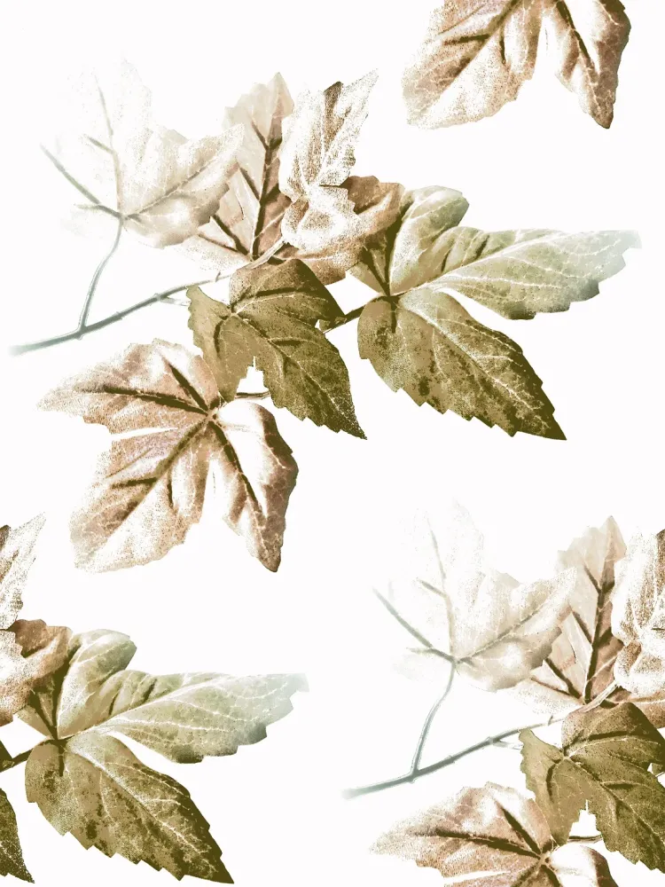 361 "Bed Leafs" 30x40cm
