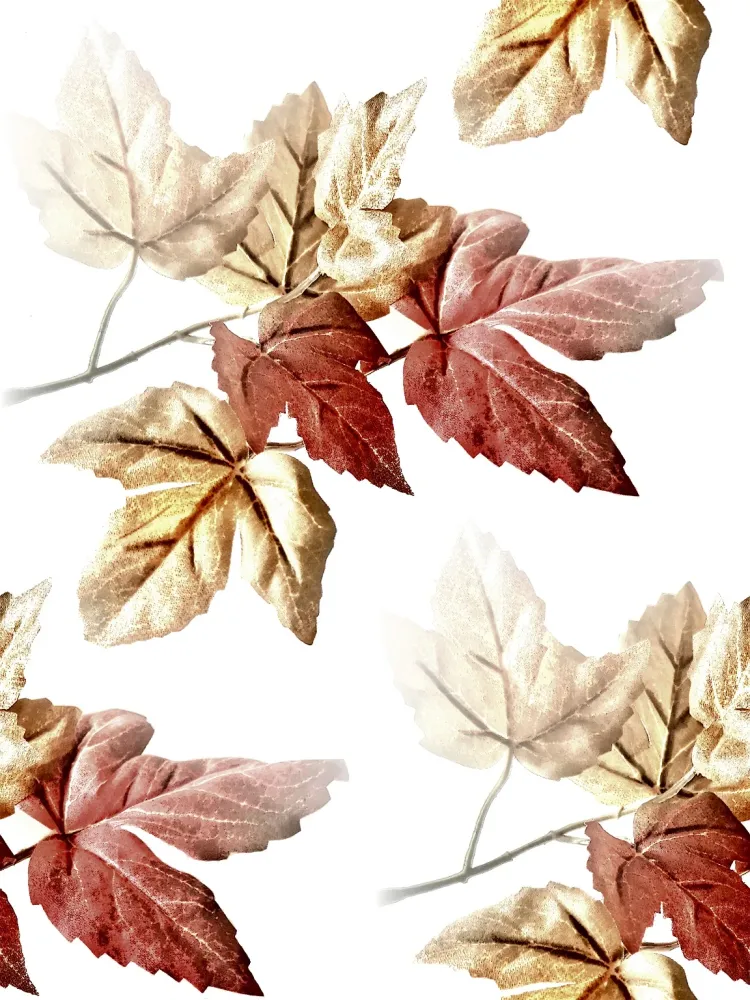 361 "Bed Leafs" 30x40cm