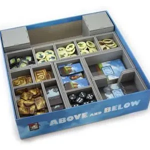 Above and Below Insert för Effektiv Förvaring Compatible DeWALT Batteries