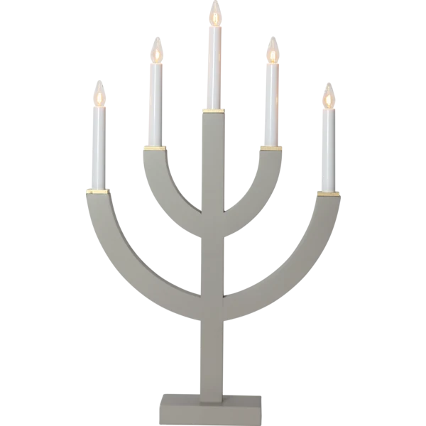 Adventsljusstake ANNO 59 cm Taupe