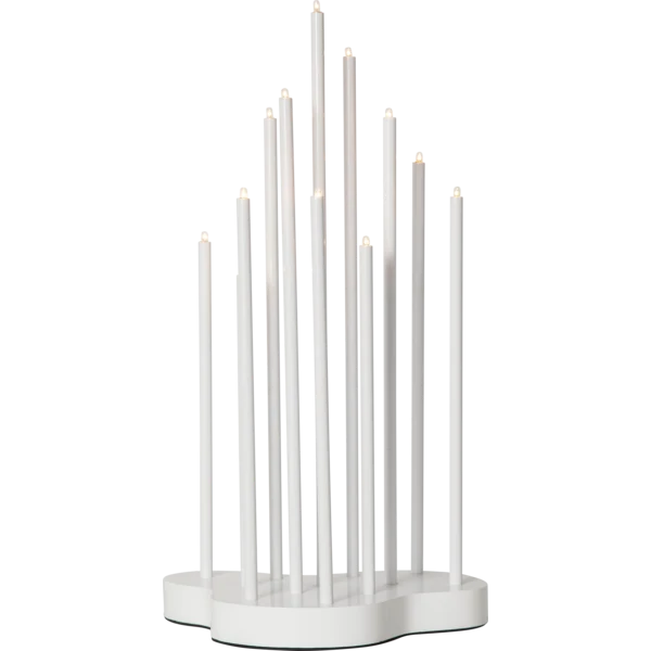 Adventsljusstake Buzz 43 cm Pärla