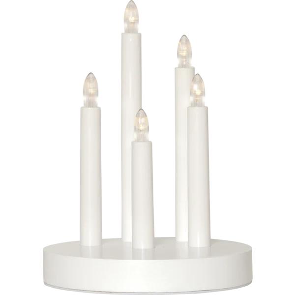 Adventsljusstake Doris 24 cm krita