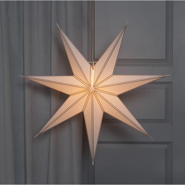 Adventsstjärna Pappersstjärna Nicolas 80 cm