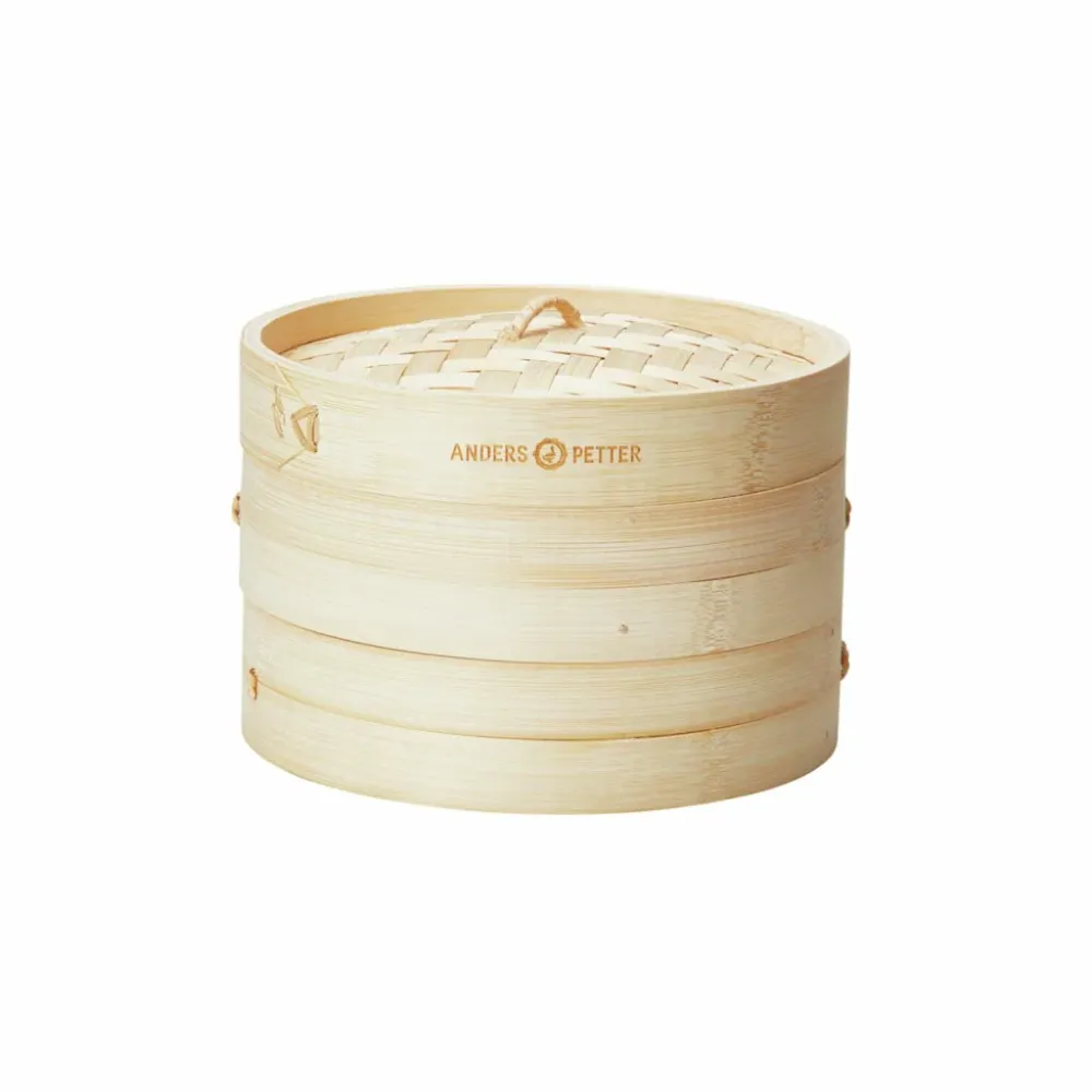 Anders Petter Ångkokare 20 cm Bambu | Variable Speed | Overload Protection