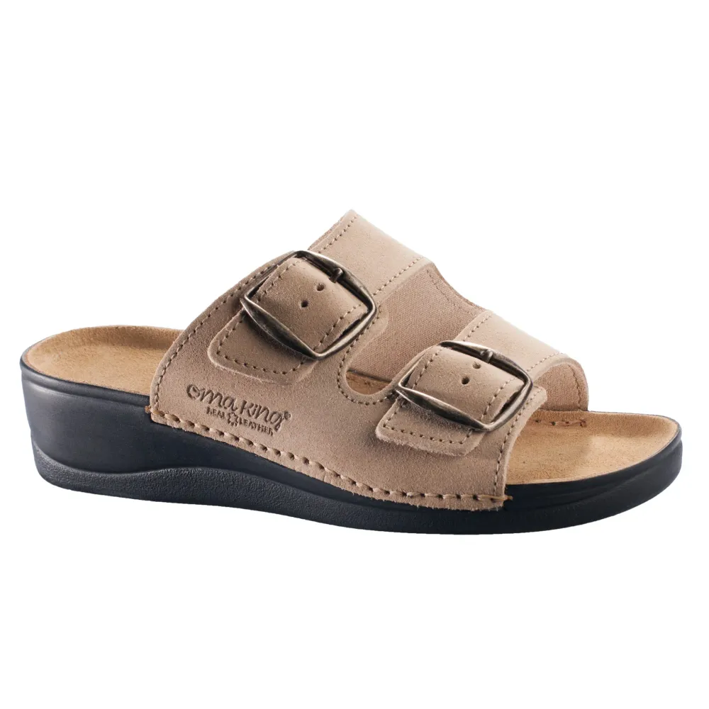 Anne Healed Sandals - Khaki 40