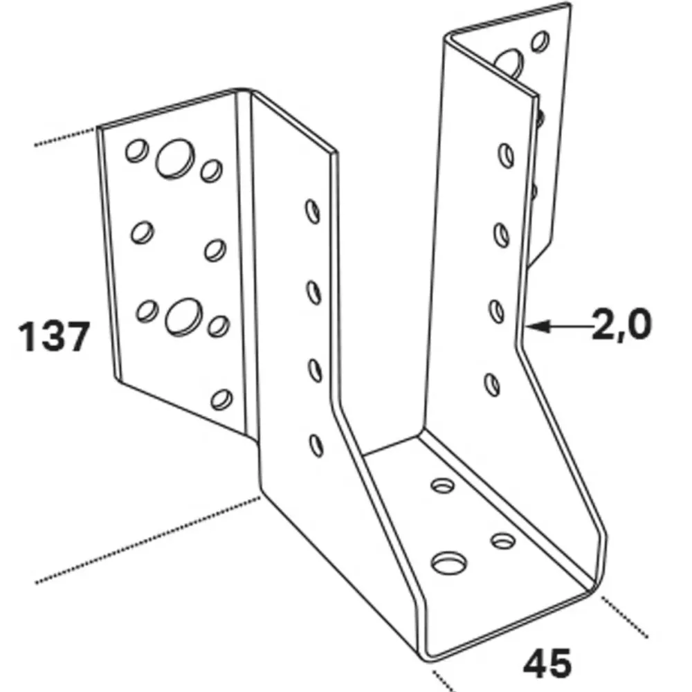 Balksko JH A4 rostfri SNABB - 20V 48