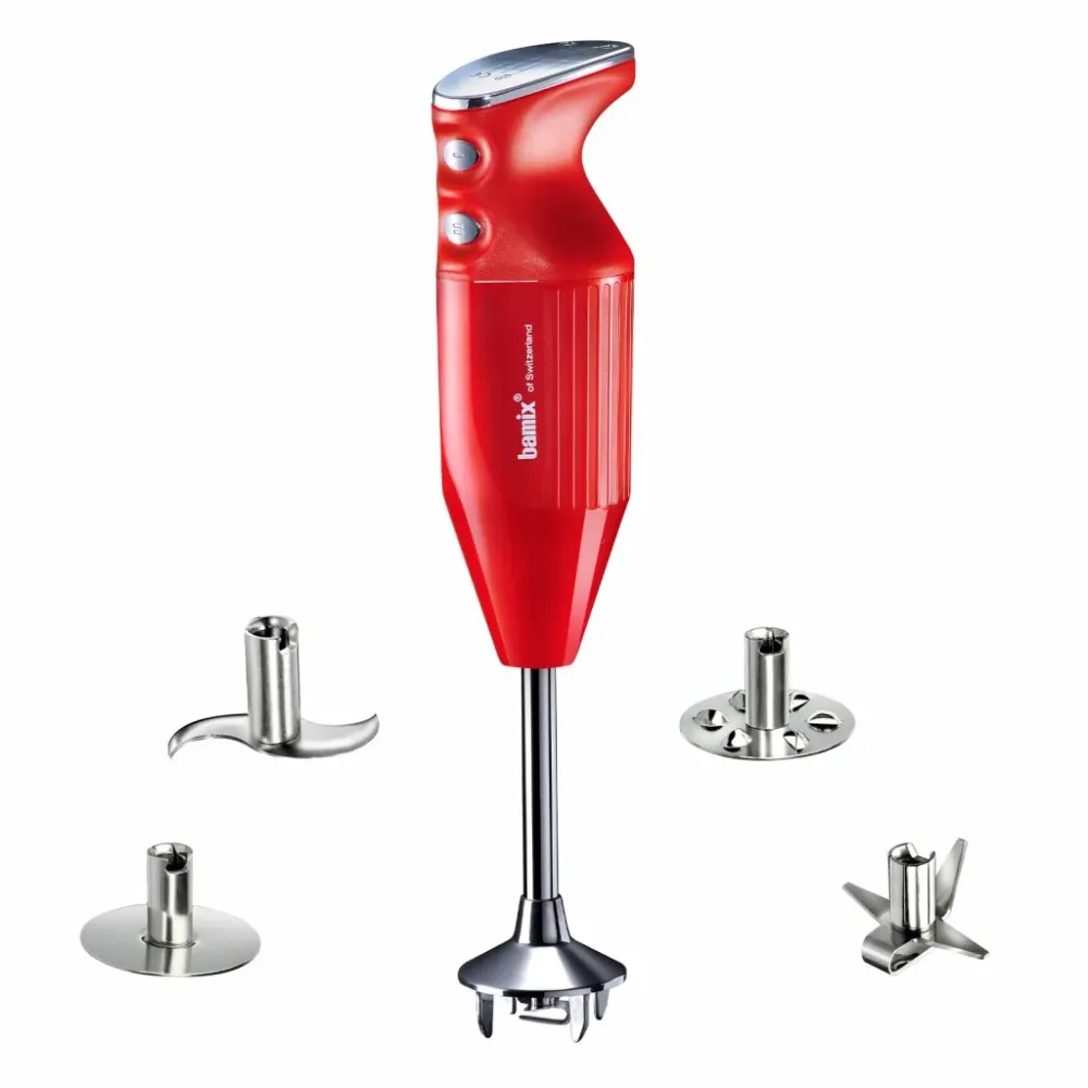 bamix Stavmixer C MAXX 350 W, röd