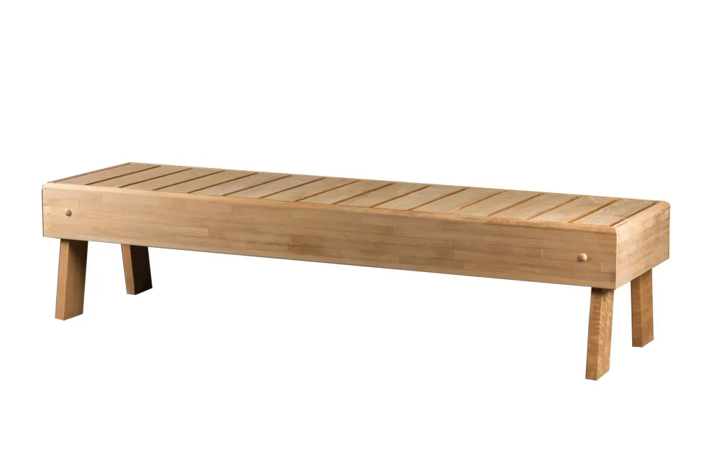 Bastubänk Thermory 140x400x1500 mm