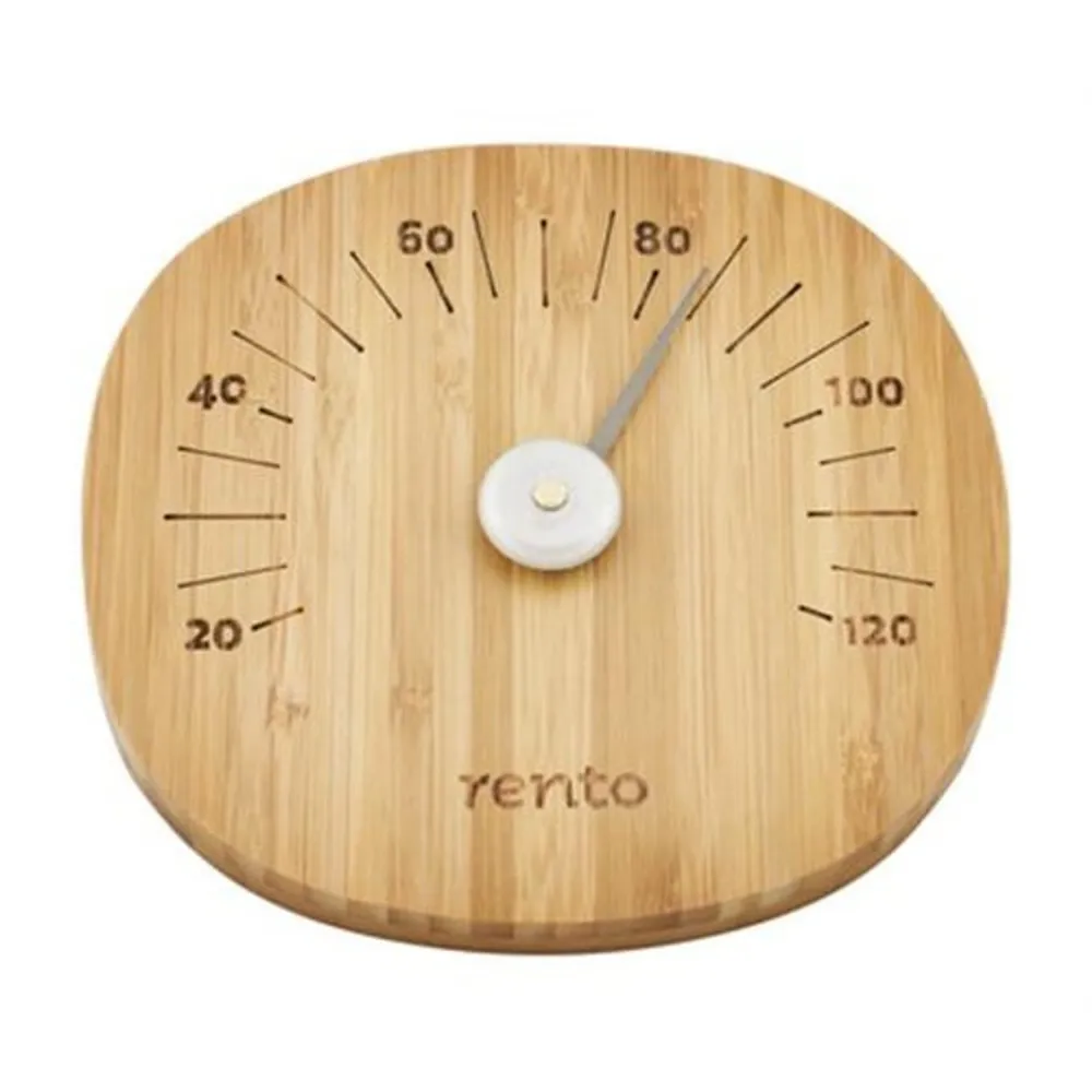 Bastutermometer RENTO Mörk bambu Quick-Release