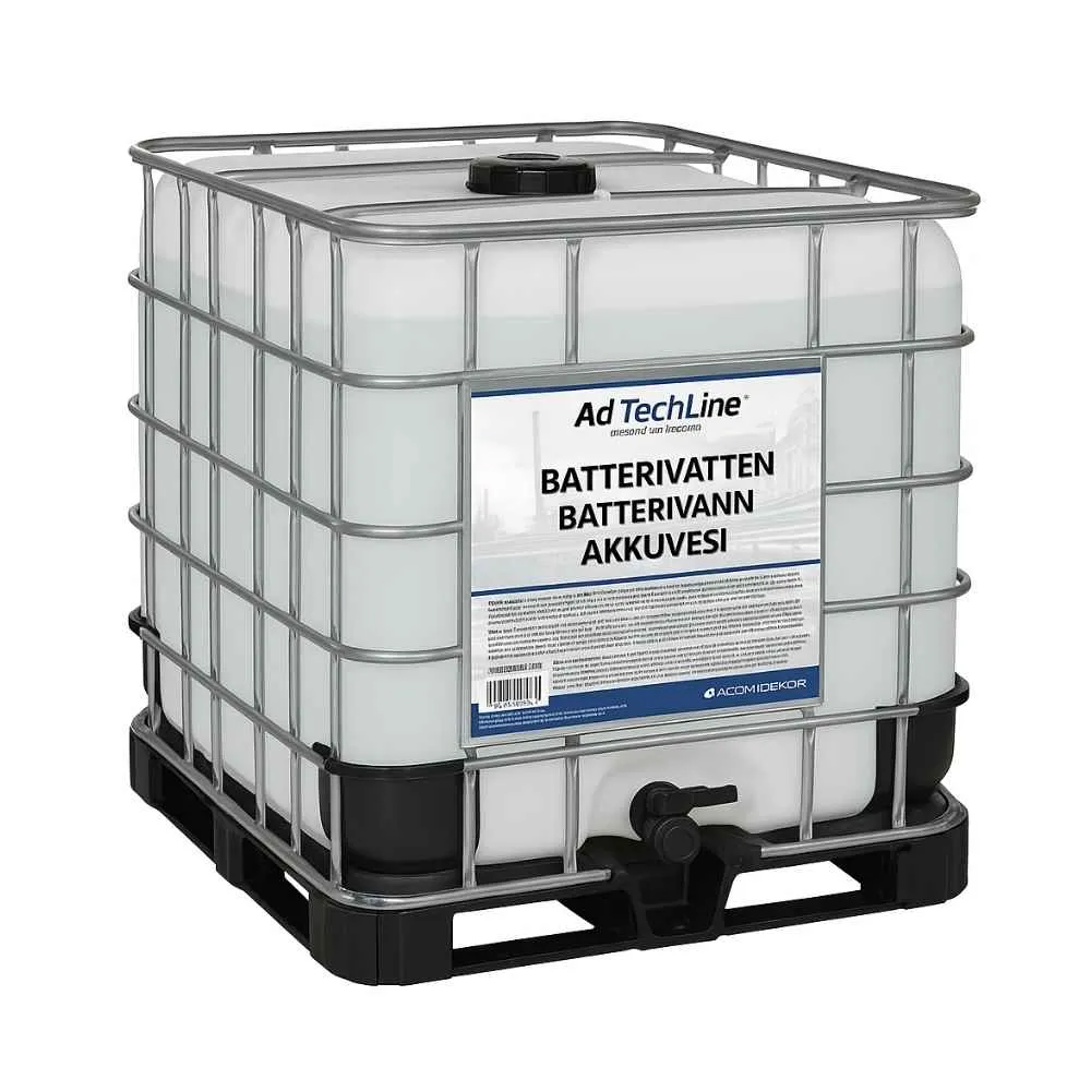 Batterivatten 1000 Liter Made USA