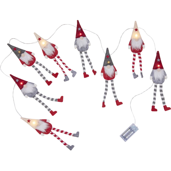 Belysning Jul Ljusslinga tomte 140 cm