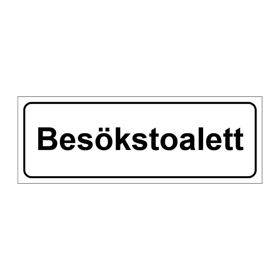 Besökstoalett Vibration Reduction 225x80mm