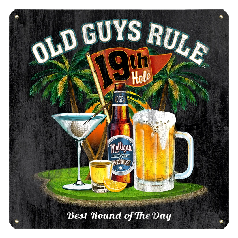Best Round - Timeless Metal Sign