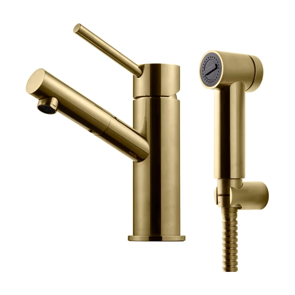 Bidéblandare Tapwell BI069 Med Handdusch Honey