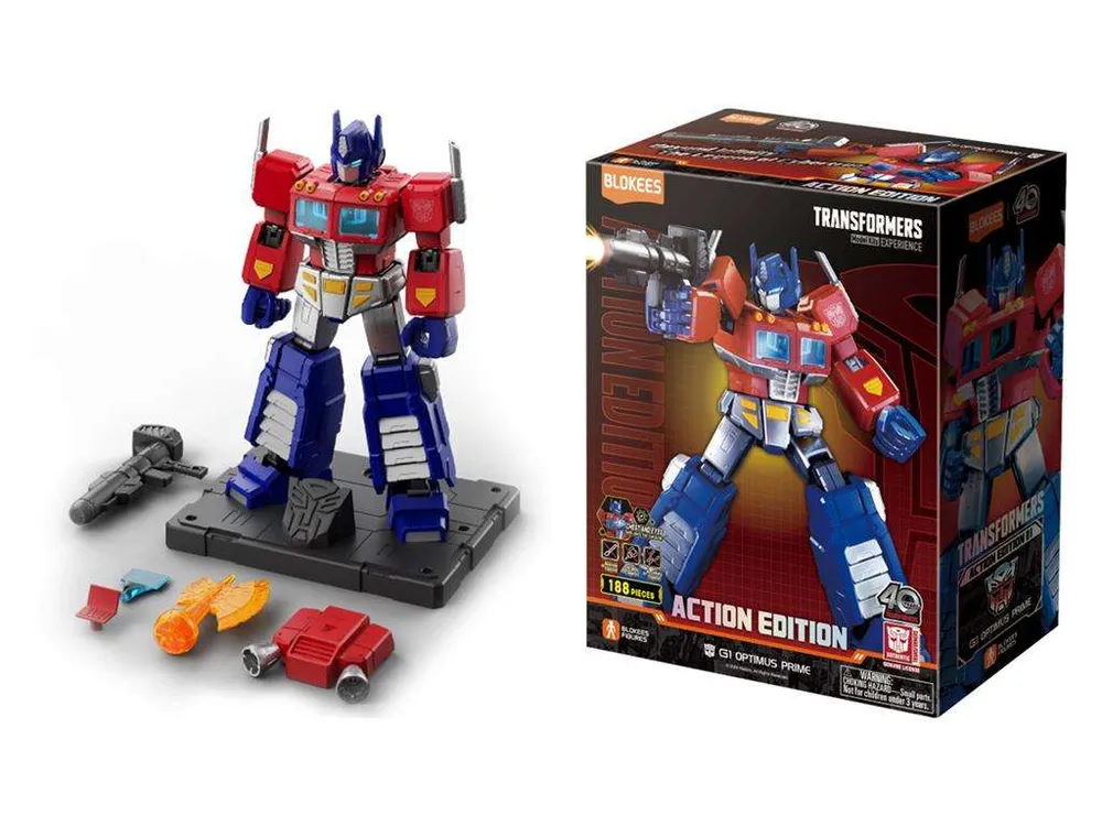 Blokees Fig.Transformers G1 OptimusPrime Compatible DeWALT Batteries