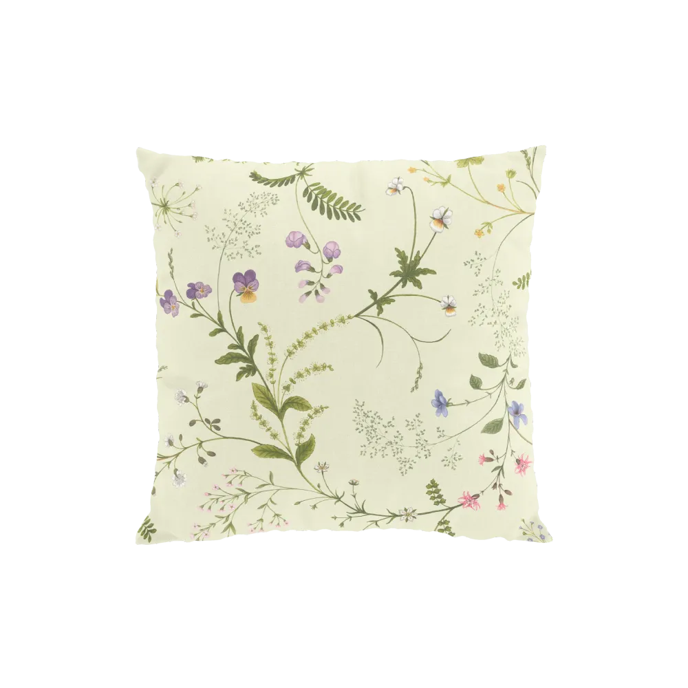 Blomsteryra kuddfodral Quick-Release