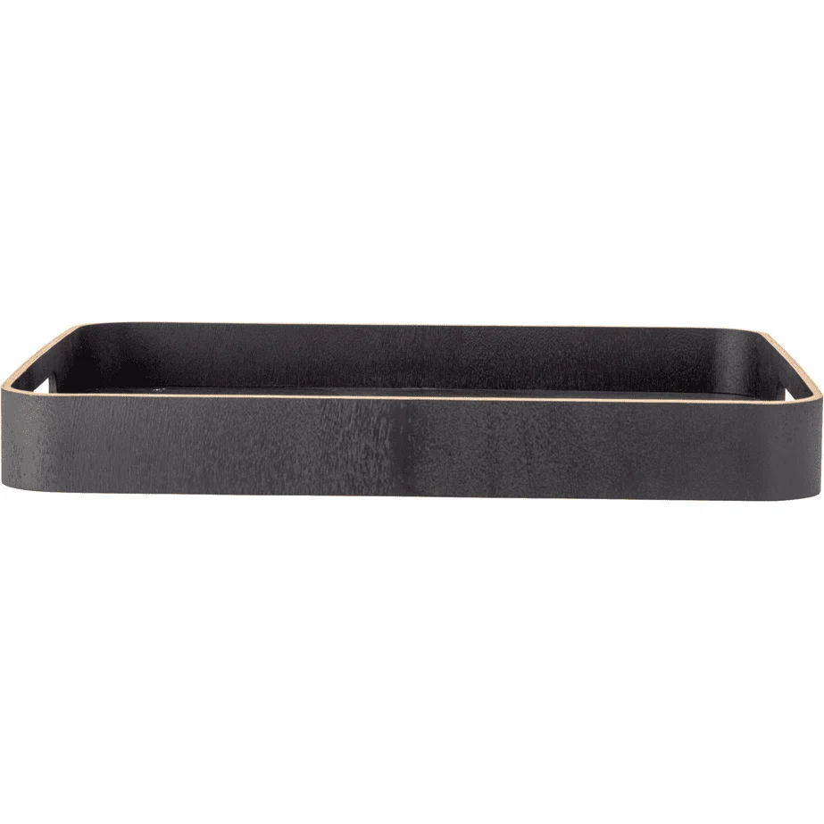 Bloomingville Leyton Bricka Onyx Ek 50x38 cm