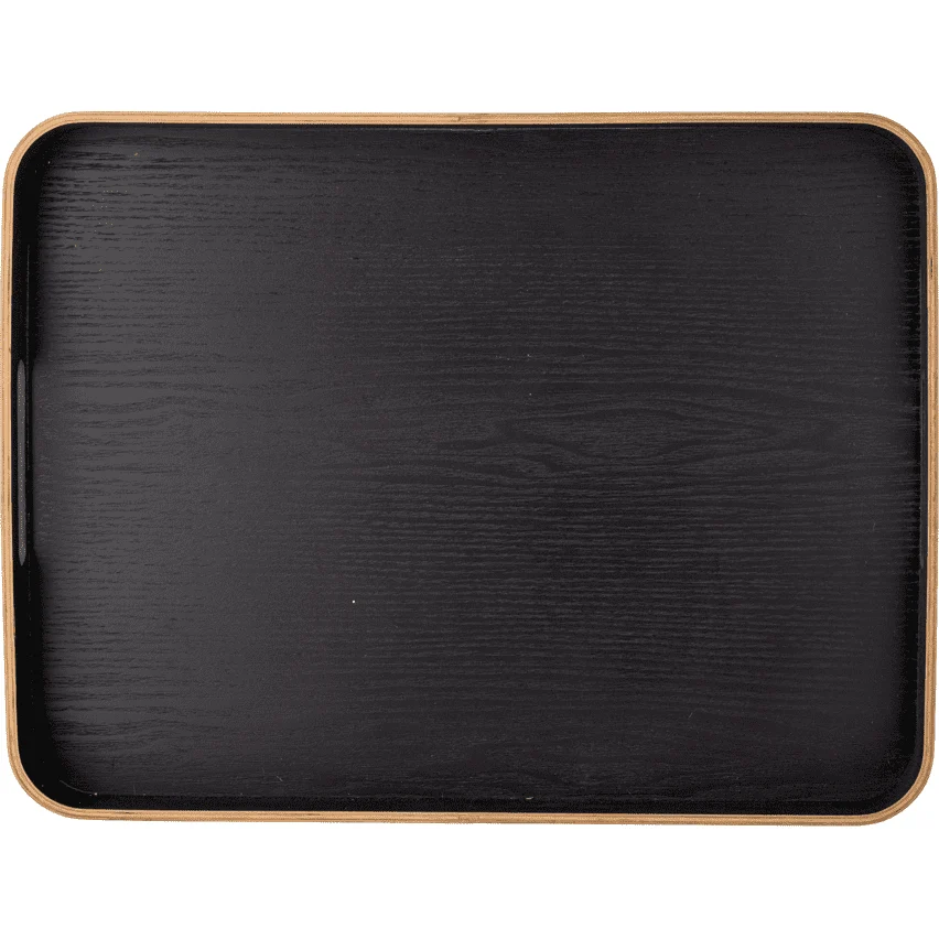 Bloomingville Leyton Bricka Onyx Ek 50x38 cm