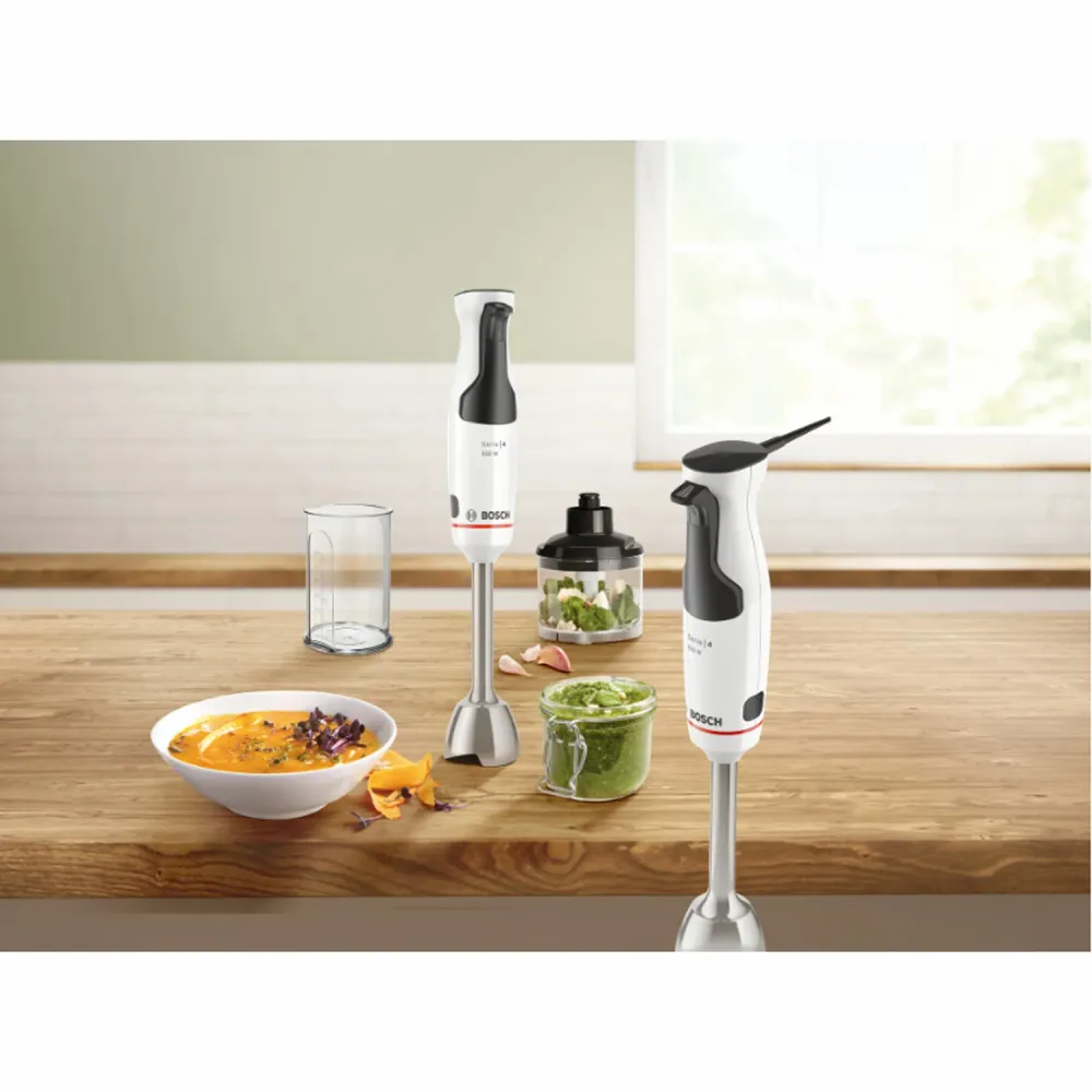 Bosch MSM4W220 Stavmixer paket inkl bunke & travel hack 800Watt