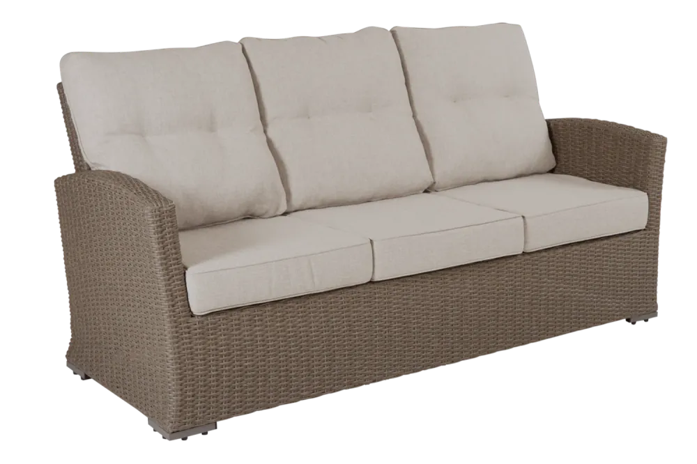 Brafab Ashfield 3-sitssoffa Beige/sand