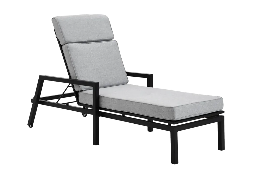 Brafab Belfort vilsäng Svart/Pearl Grey