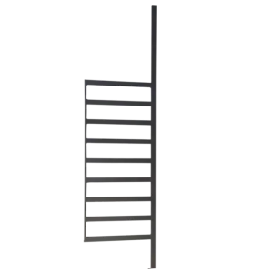 Brafab Piode spaljé Antracit/grå 60x215 cm