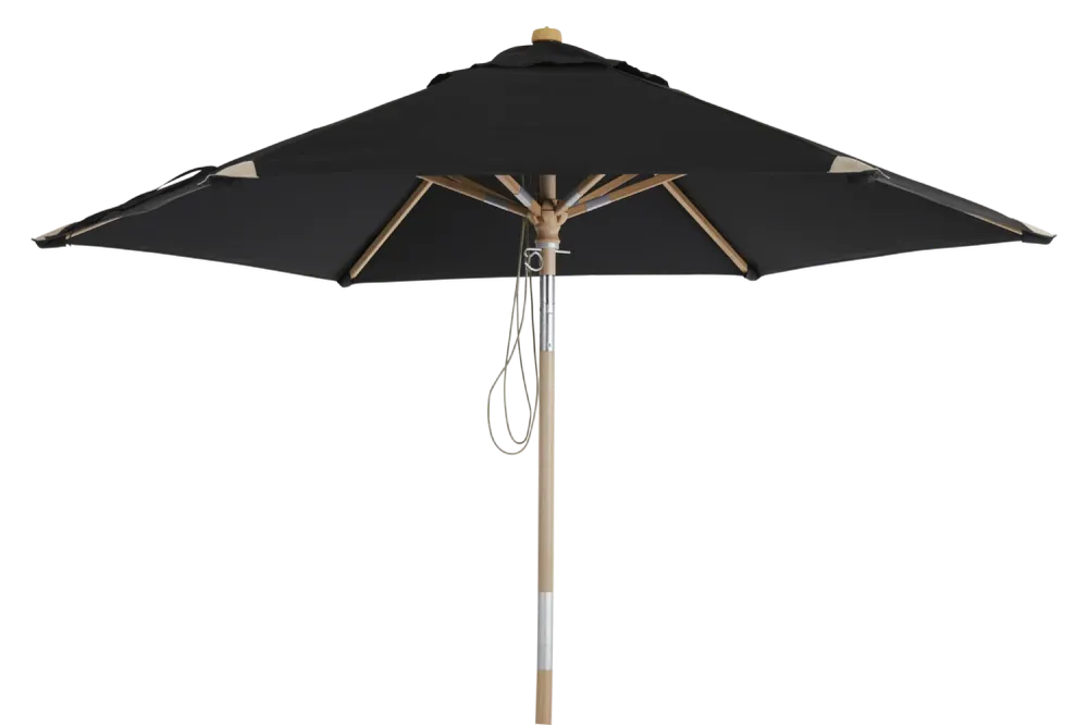 Brafab Trieste parasoll Ebenholts 2,5 M
