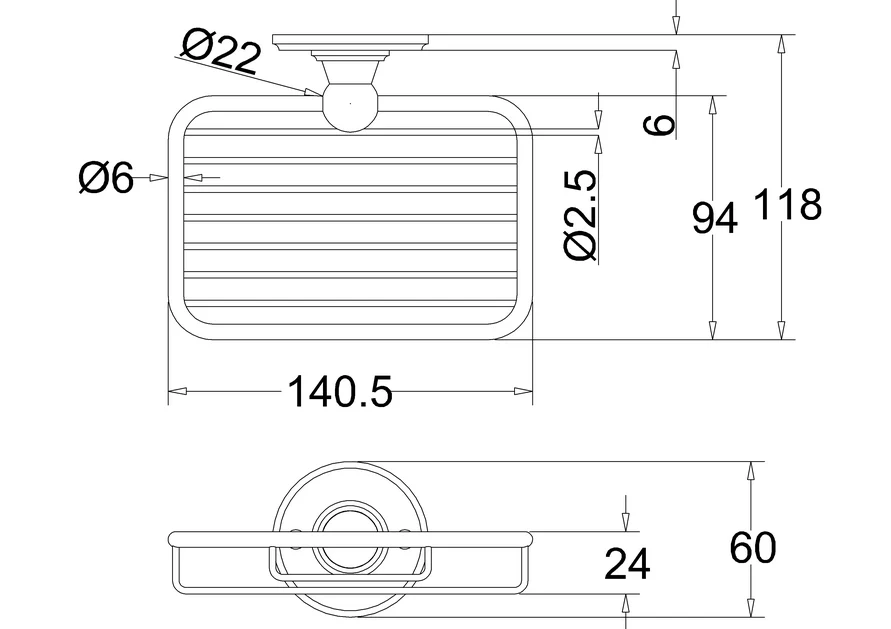 Burlington tvålkorg - 20V