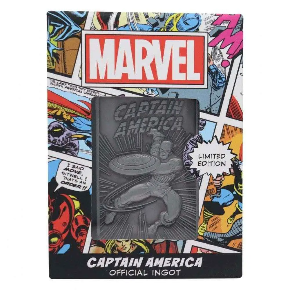 Captain America Limited Edition Samlar Ingot Drywall Installation