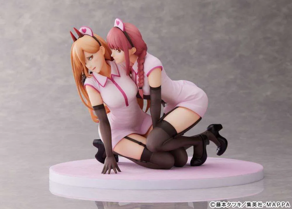 Chainsaw Man Power & Makima Nurse Figur 1/7 Skala