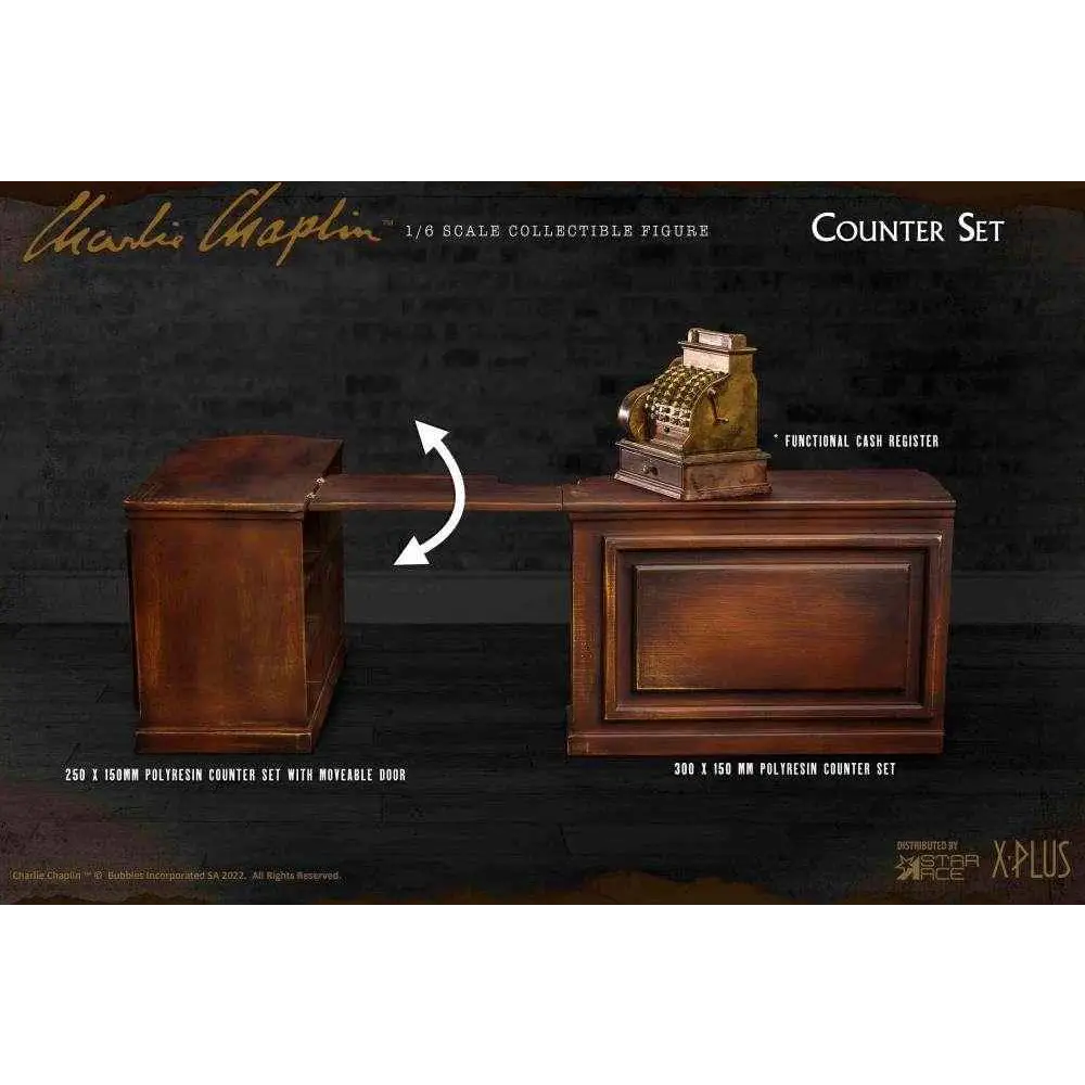 Charlie Chaplin 1/6 Counter Place