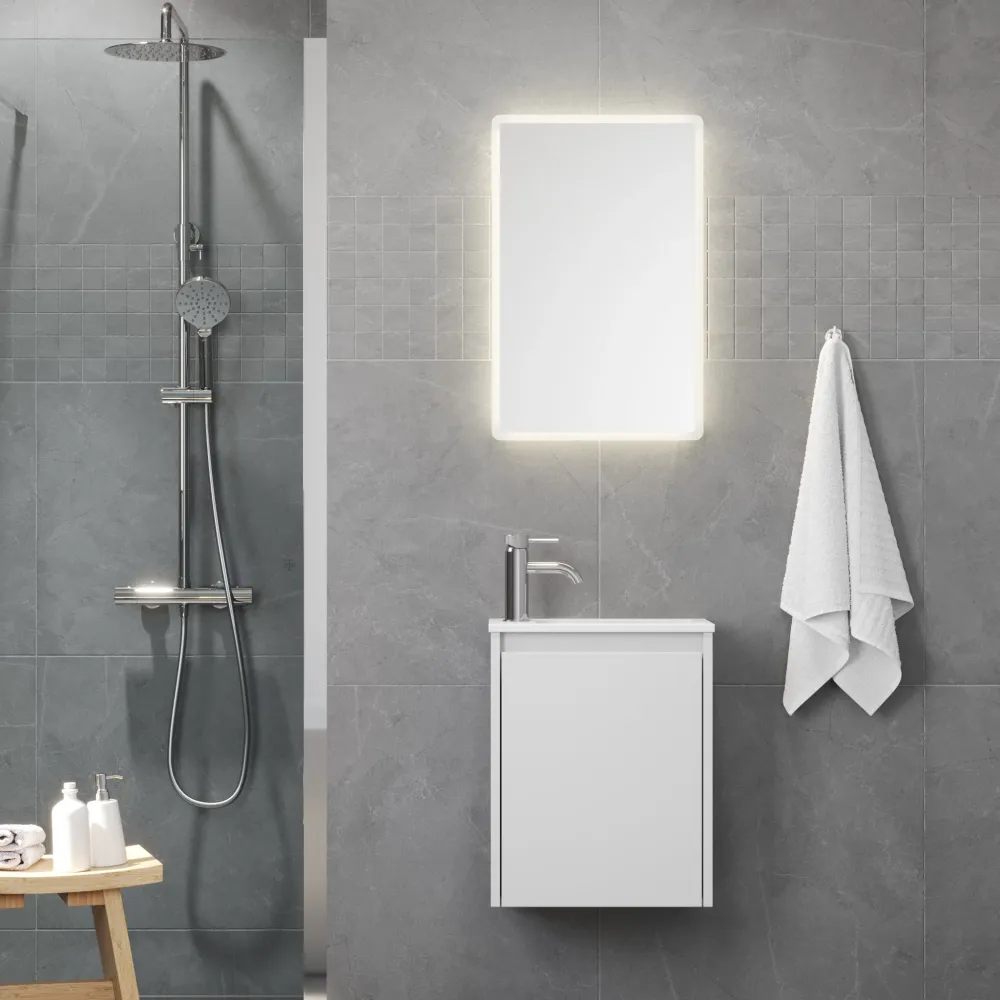 Como LED Spegel Industrial Design