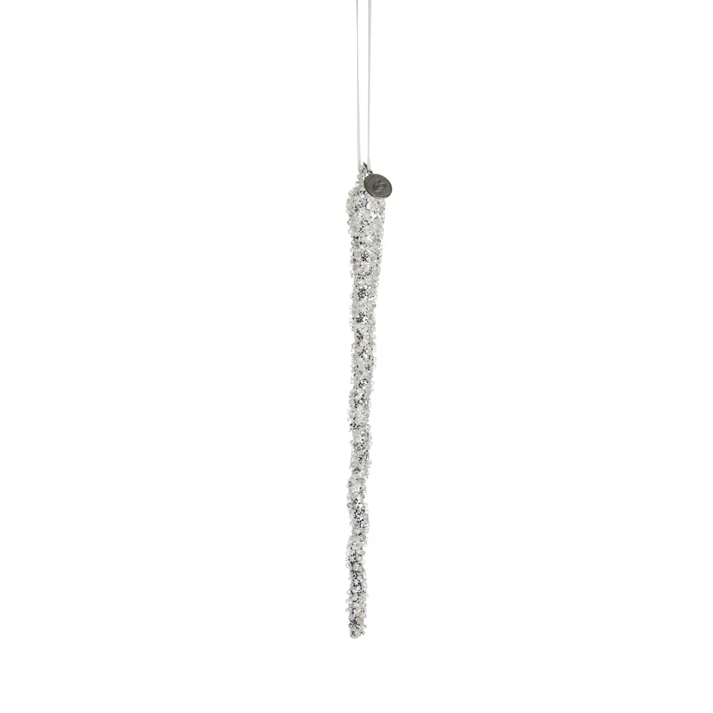 Cristelle julgranshängare 24 cm pärla
