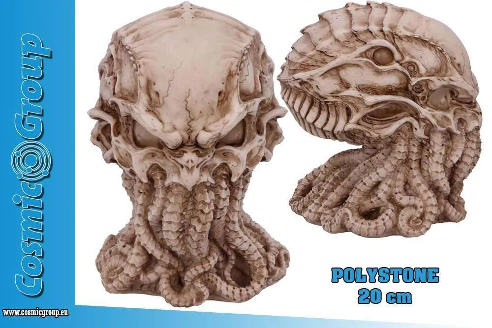 Cthulhu Skalle Staty 20 cm