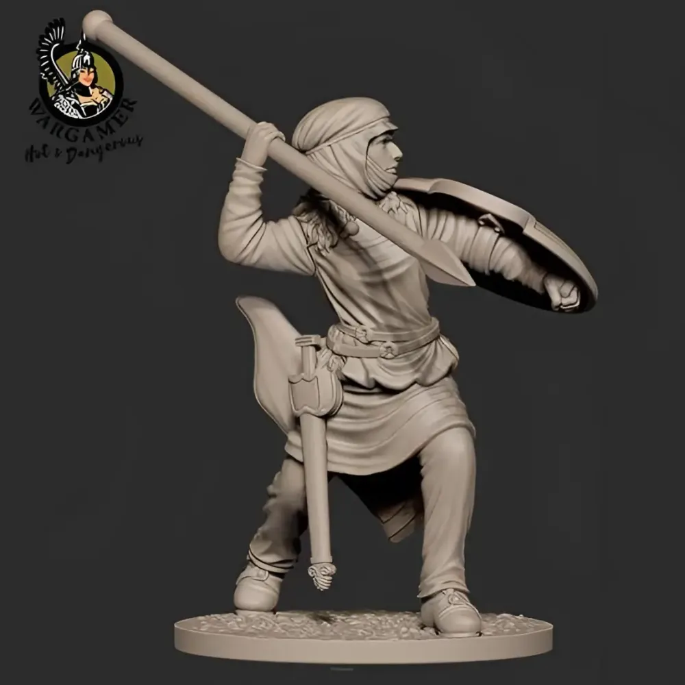 54 mm Darya Immortal Resin Miniature